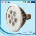 Низкий люмен распада 18w E26 / 27 dimmable водонепроницаемый Par 38 светодиодные лампы